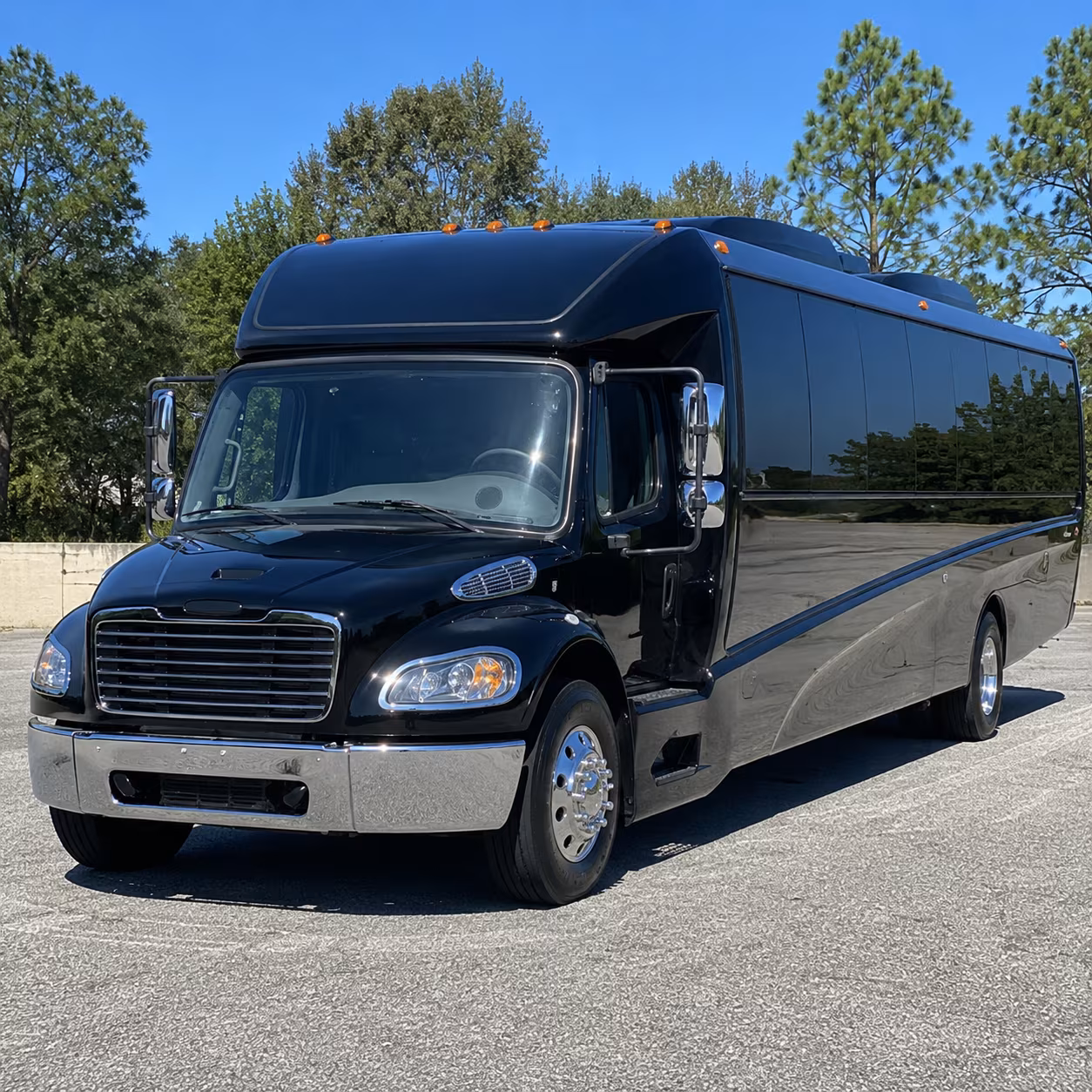 santa monica corporate event transportation onboard seating