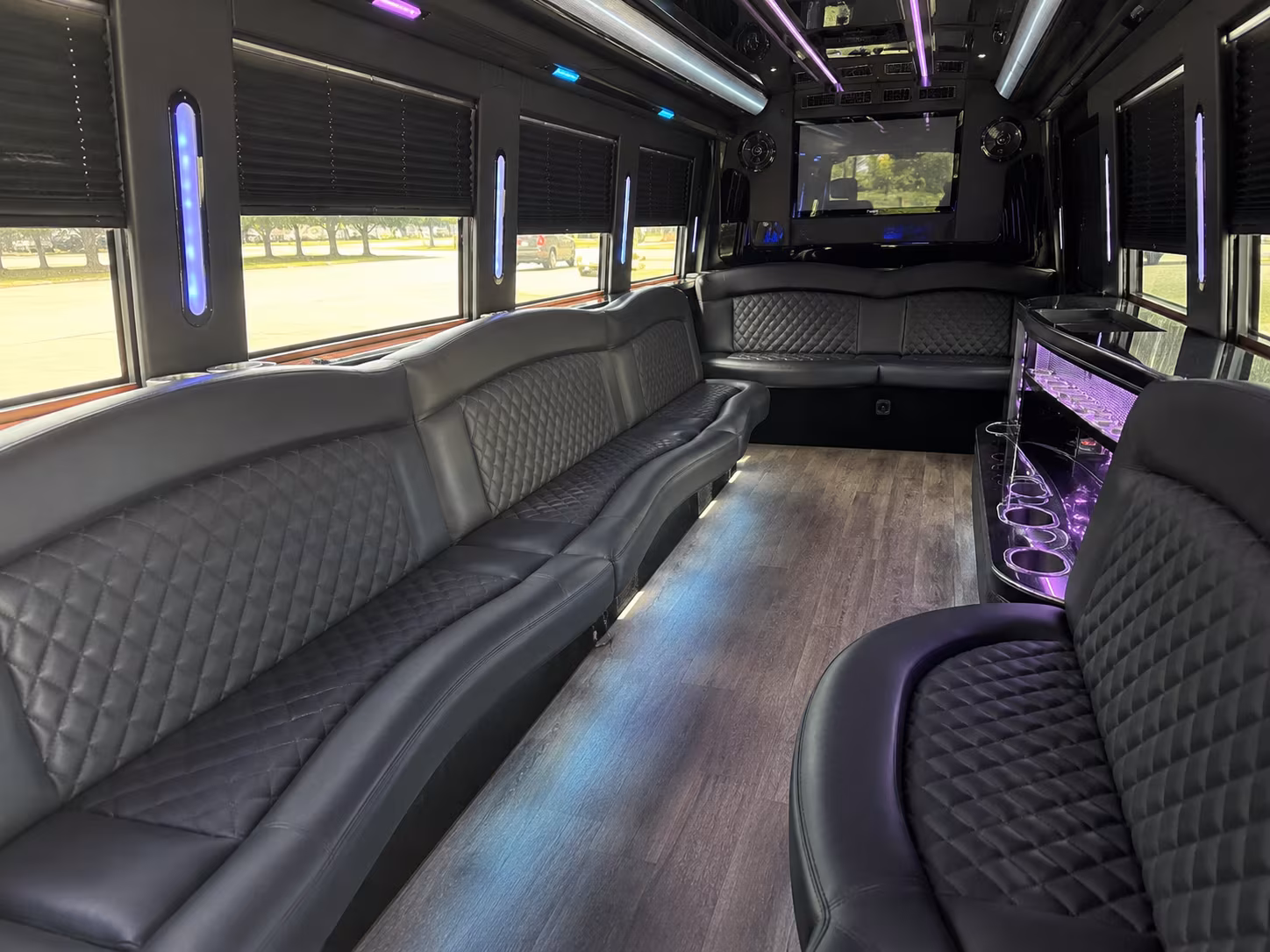 santa monica corporate party bus rental