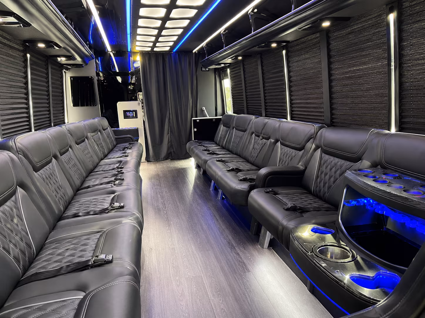 santa monica night out party bus rental
