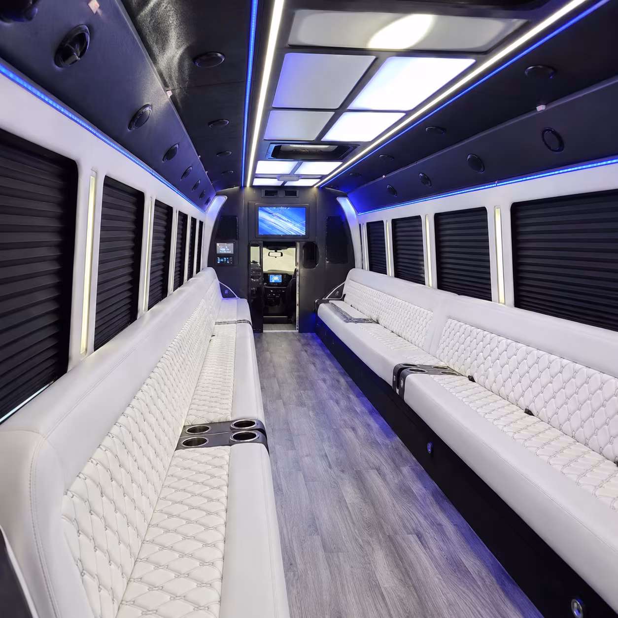 santa monica prom party bus rental