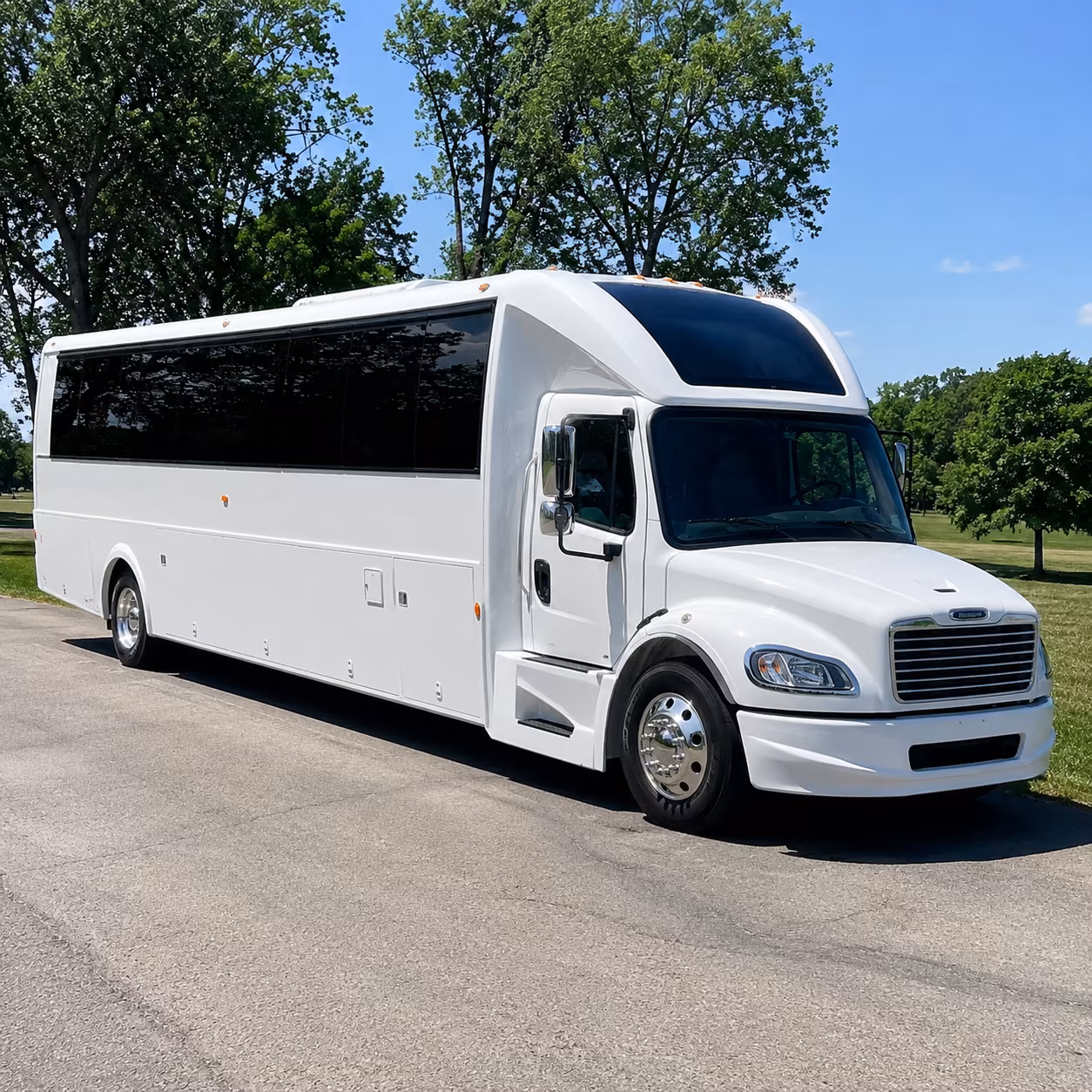 santa monica wedding party bus rental