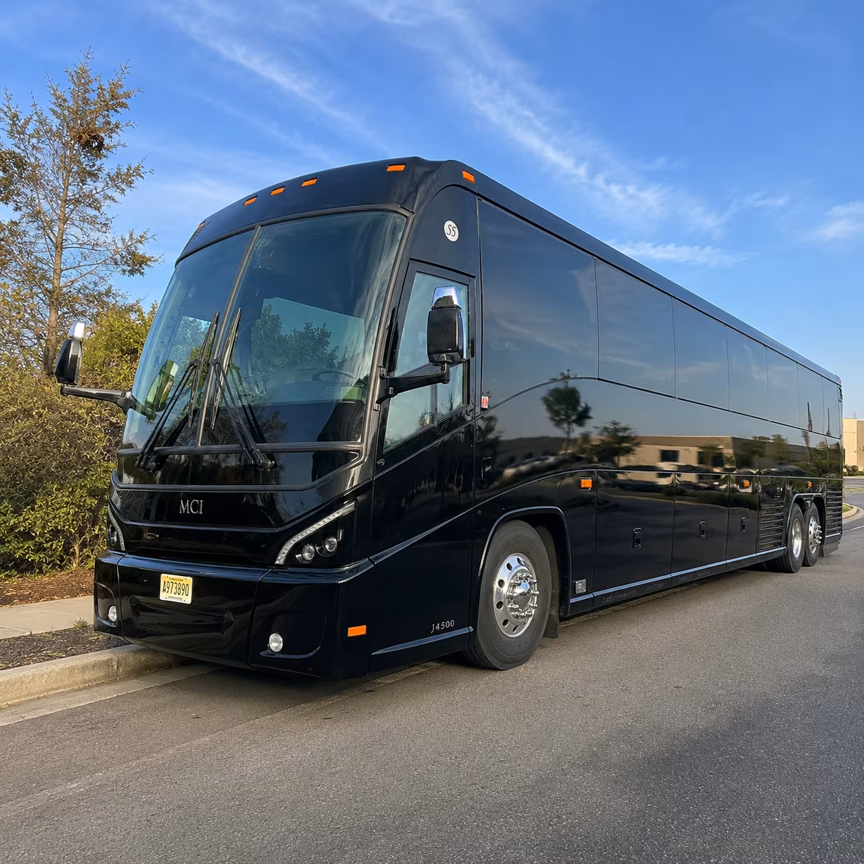 where does a charter bus drop off and pick up at lax