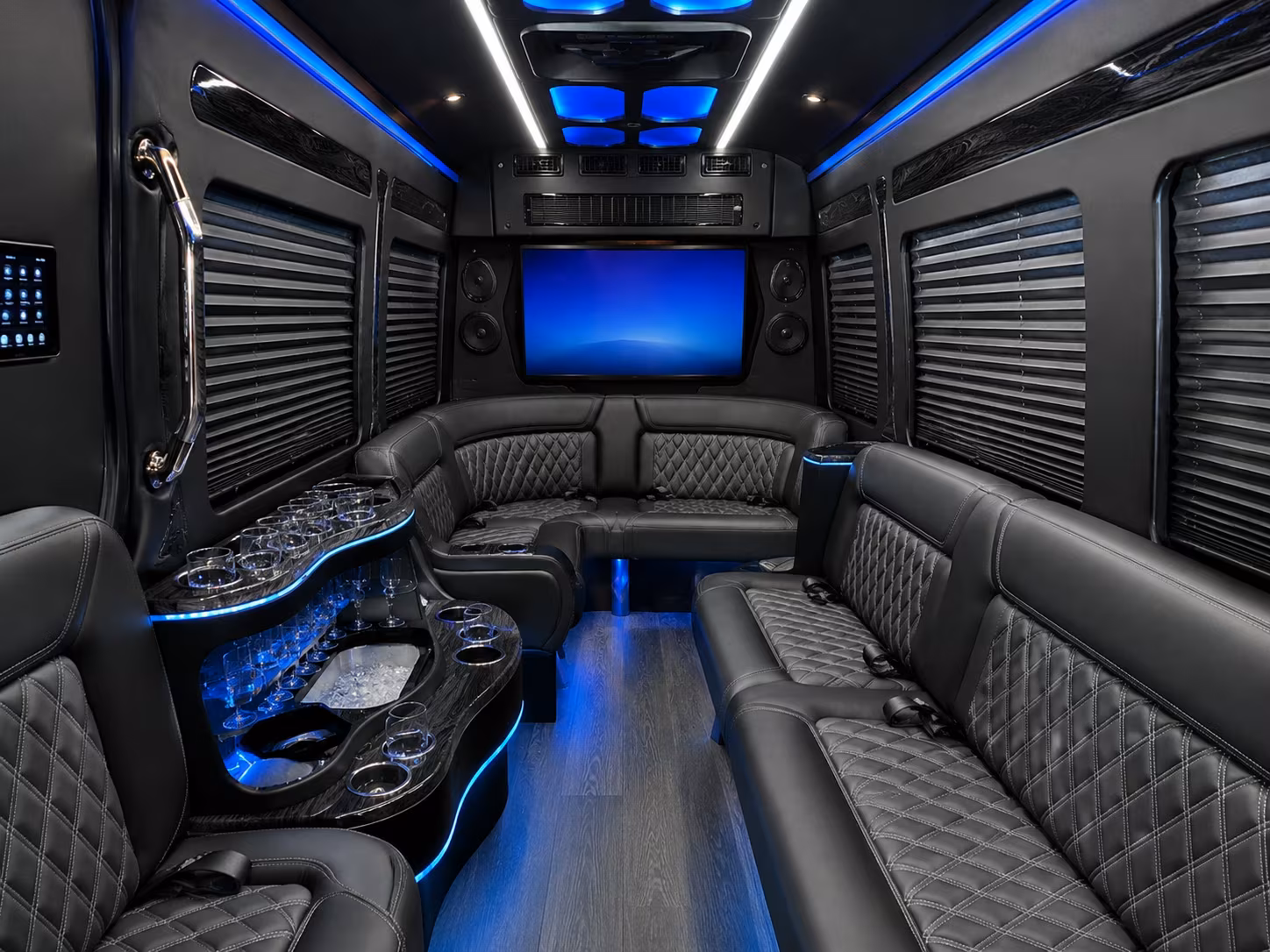 with so many venues across la one bus keeps your concert group together all night