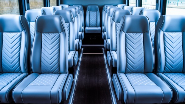 25 passenger minibus interior santa monica