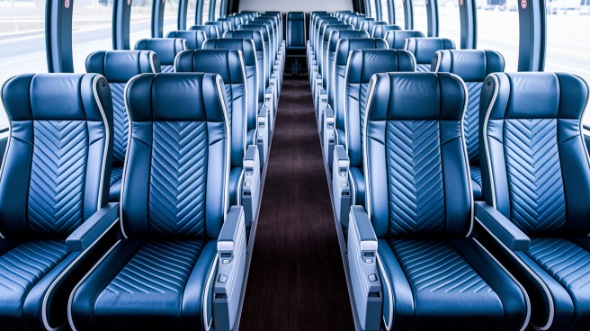 56 passenger charter bus rental santa monica