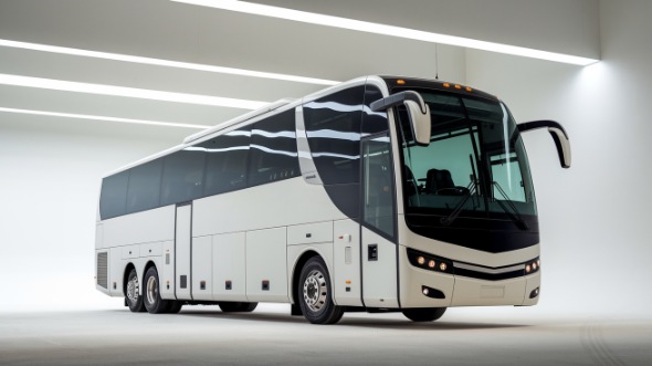 56 passenger charter bus santa monica