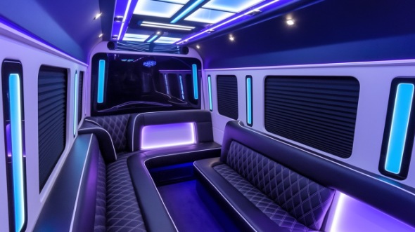 party bus rental inside santa monica