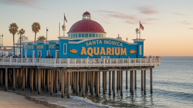 santa monica pier aquarium