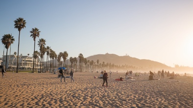 santa monica state beach