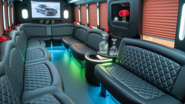 sprinter limo rental inside santa monica