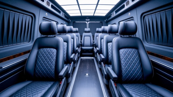 sprinter van with driver interior santa monica